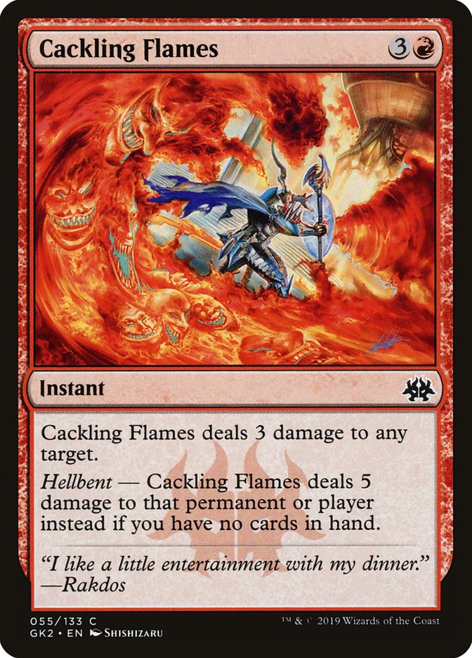 Cackling Flames [Ravnica Allegiance Guild Kit] | Sanctuary Gaming