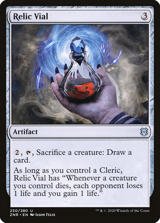 Relic Vial [Zendikar Rising] | Sanctuary Gaming