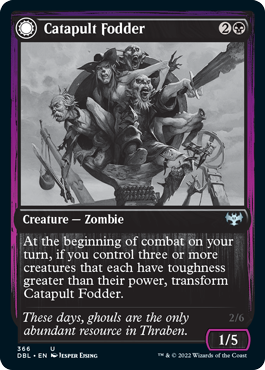 Catapult Fodder // Catapult Captain [Innistrad: Double Feature] | Sanctuary Gaming