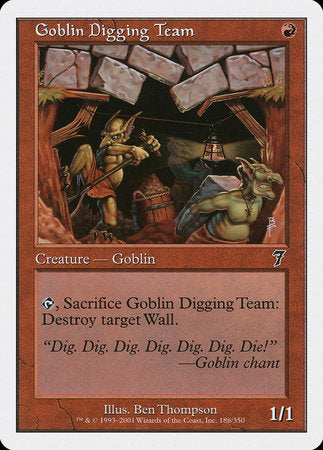 Goblin Digging Team [Seventh Edition] | Sanctuary Gaming