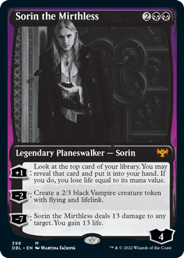 Sorin the Mirthless [Innistrad: Double Feature] | Sanctuary Gaming