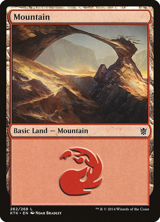 Mountain (262) [Khans of Tarkir] | Sanctuary Gaming