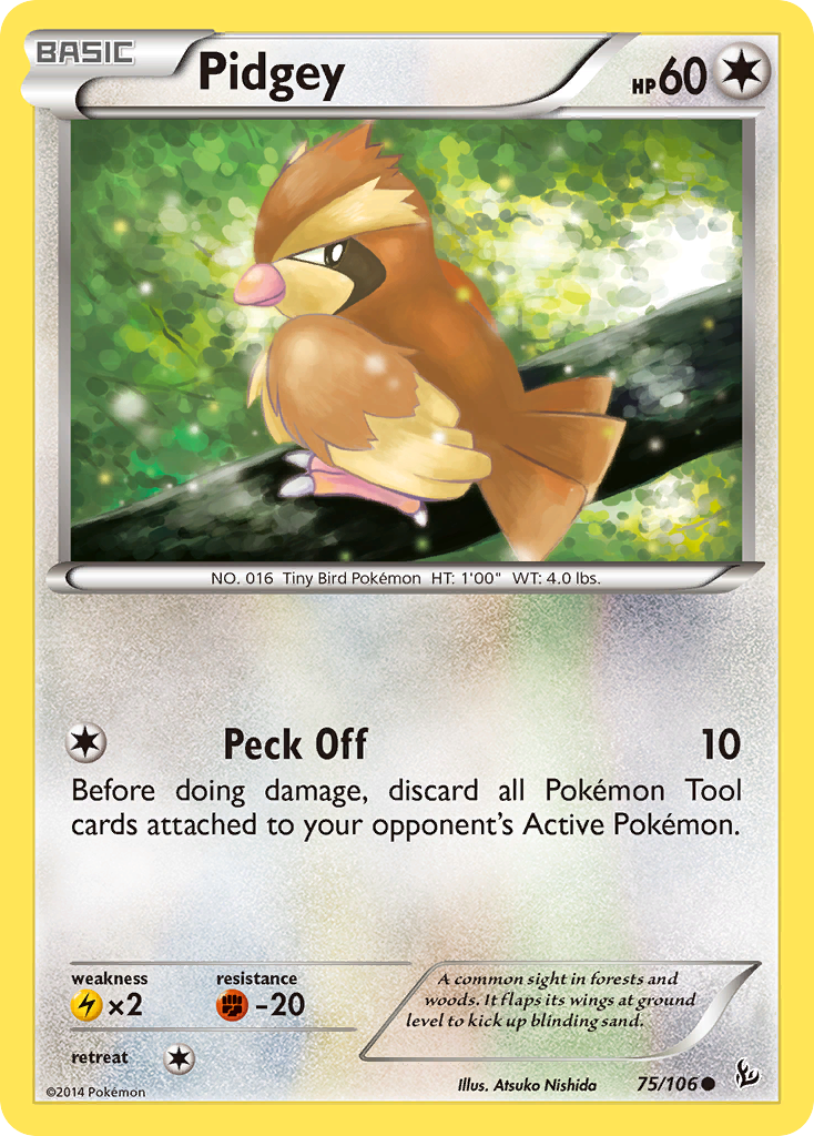 Pidgey (75/106) [XY: Flashfire] | Sanctuary Gaming