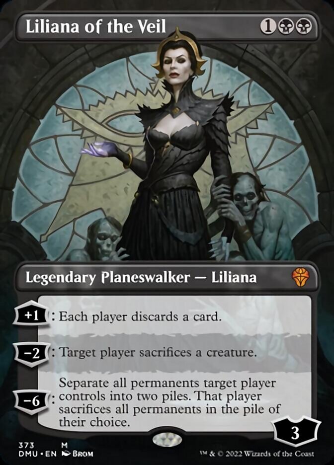 Liliana of the Veil (Borderless) [Dominaria United] | Sanctuary Gaming