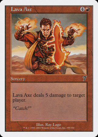 Lava Axe [Seventh Edition] | Sanctuary Gaming
