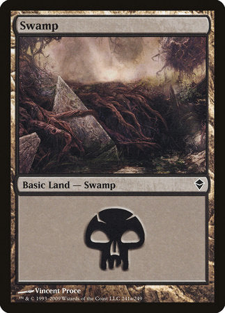 Swamp (241a) [Zendikar] | Sanctuary Gaming