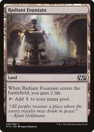 Radiant Fountain [Magic 2015] | Sanctuary Gaming