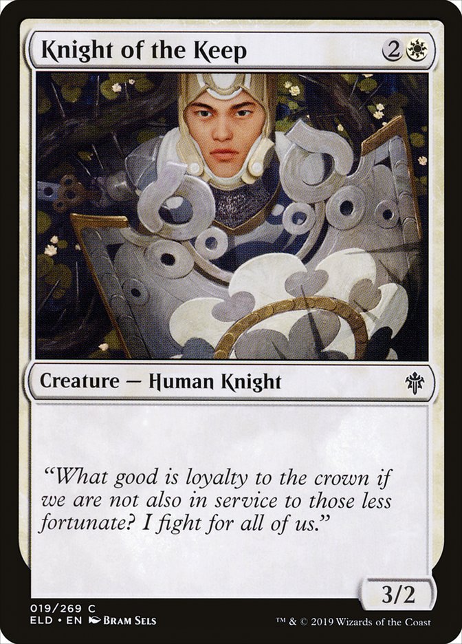 Knight of the Keep [Throne of Eldraine] | Sanctuary Gaming
