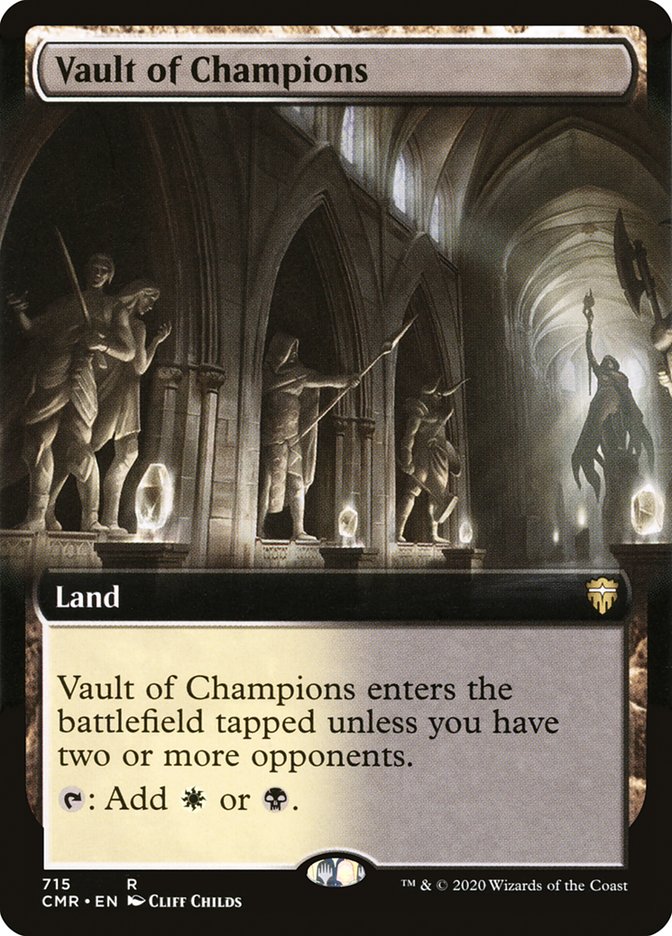 Vault of Champions (Extended) [Commander Legends] | Sanctuary Gaming