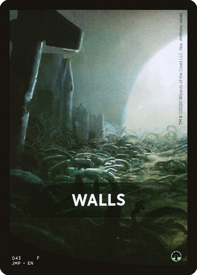 Walls [Jumpstart Front Cards] | Sanctuary Gaming