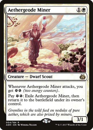 Aethergeode Miner [Aether Revolt] | Sanctuary Gaming