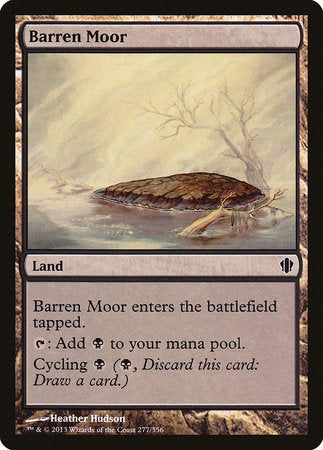 Barren Moor [Commander 2013] | Sanctuary Gaming