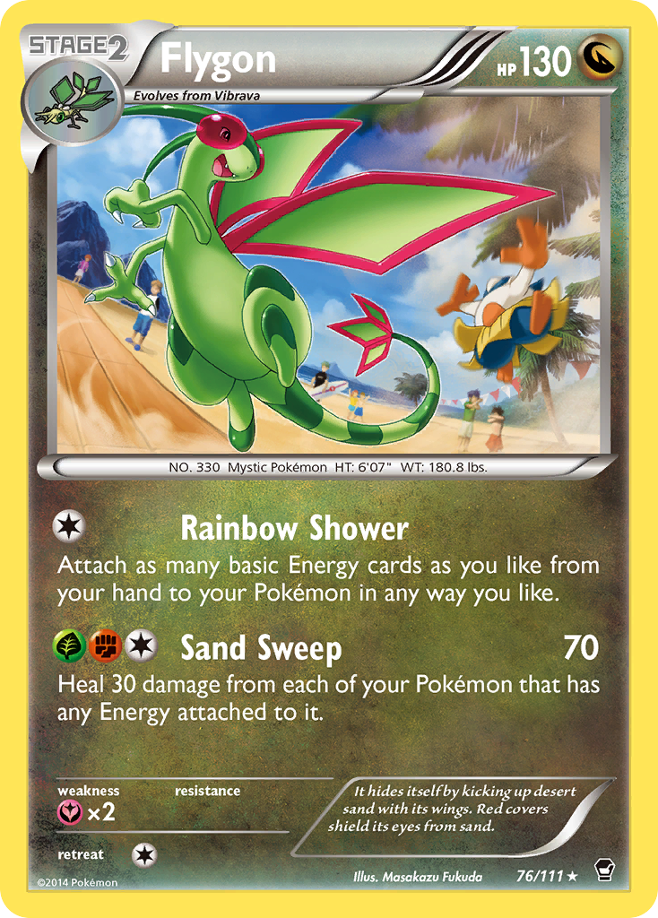 Flygon (76/111) [XY: Furious Fists] | Sanctuary Gaming