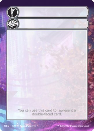 Helper Card (2/9) [Kamigawa: Neon Dynasty Tokens] | Sanctuary Gaming
