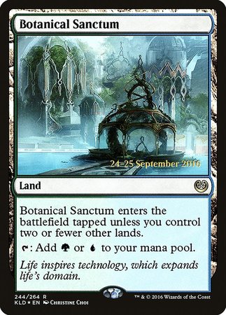 Botanical Sanctum [Kaladesh Promos] | Sanctuary Gaming
