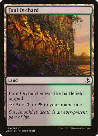 Foul Orchard [Amonkhet] | Sanctuary Gaming