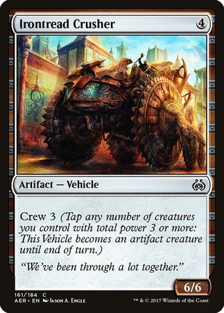 Irontread Crusher [Aether Revolt] | Sanctuary Gaming