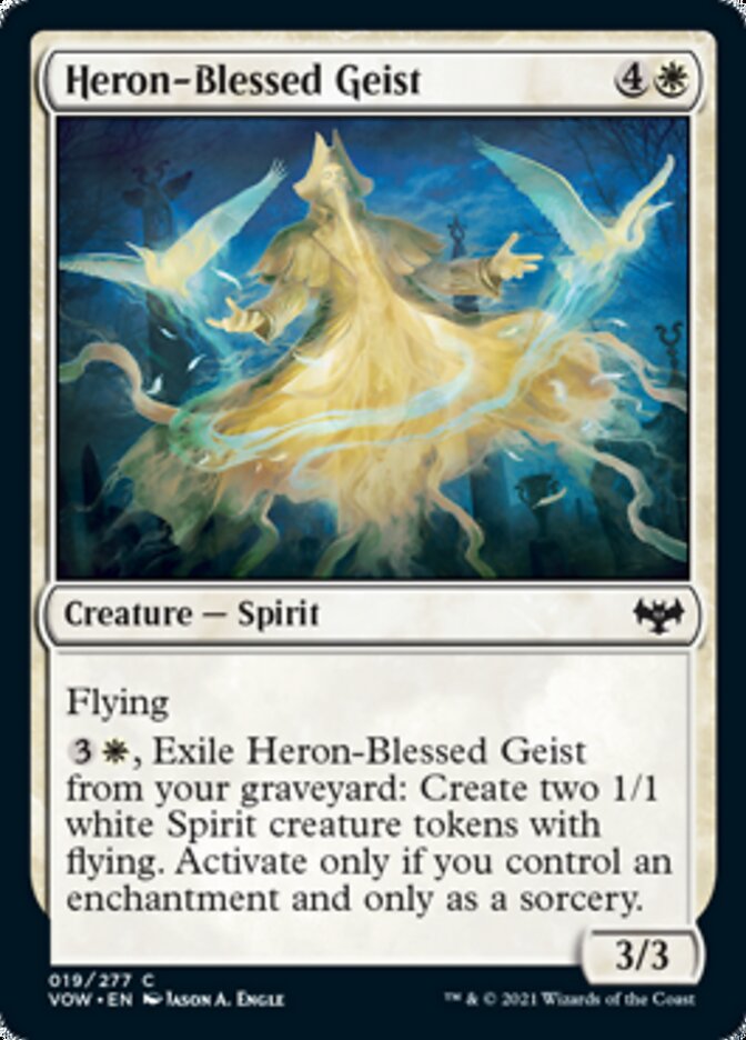 Heron-Blessed Geist [Innistrad: Crimson Vow] | Sanctuary Gaming