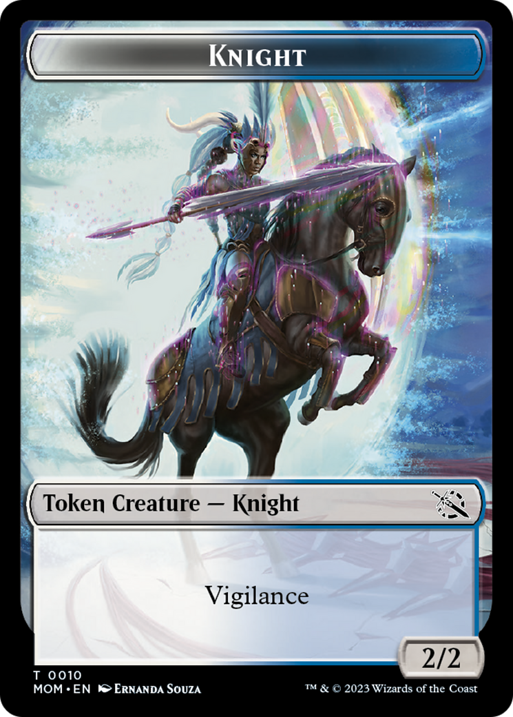 Knight Token [March of the Machine Tokens] | Sanctuary Gaming