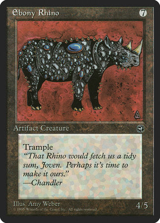 Ebony Rhino [Homelands] | Sanctuary Gaming