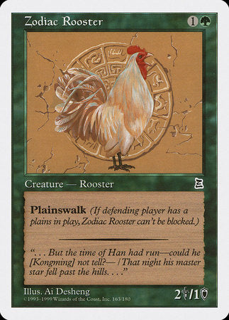 Zodiac Rooster [Portal Three Kingdoms] | Sanctuary Gaming