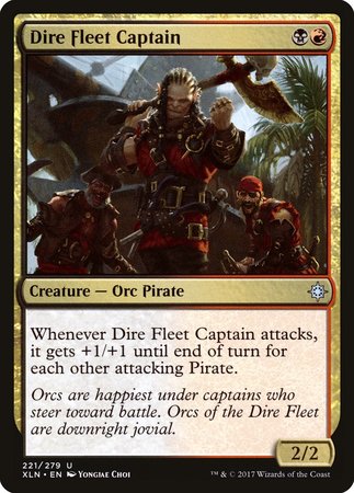 Dire Fleet Captain [Ixalan] | Sanctuary Gaming