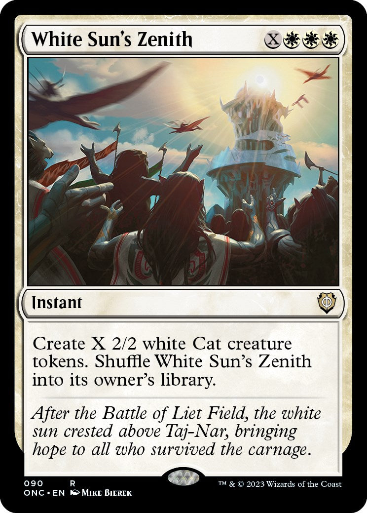 White Sun's Zenith [Phyrexia: All Will Be One Commander] | Sanctuary Gaming