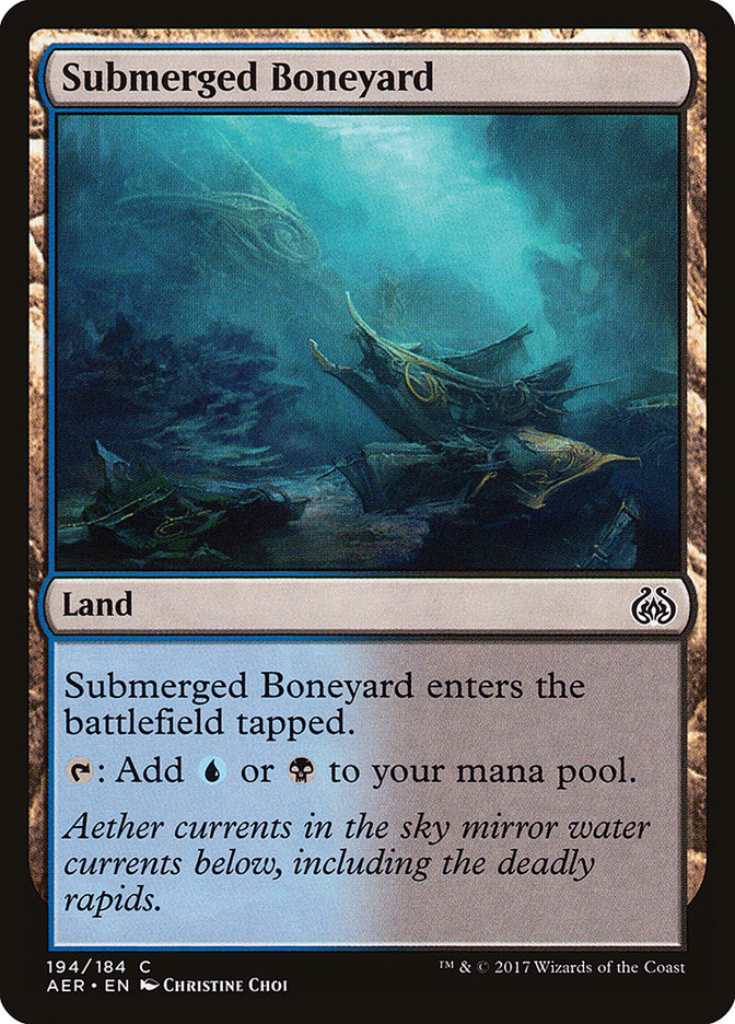 Submerged Boneyard [Aether Revolt] | Sanctuary Gaming