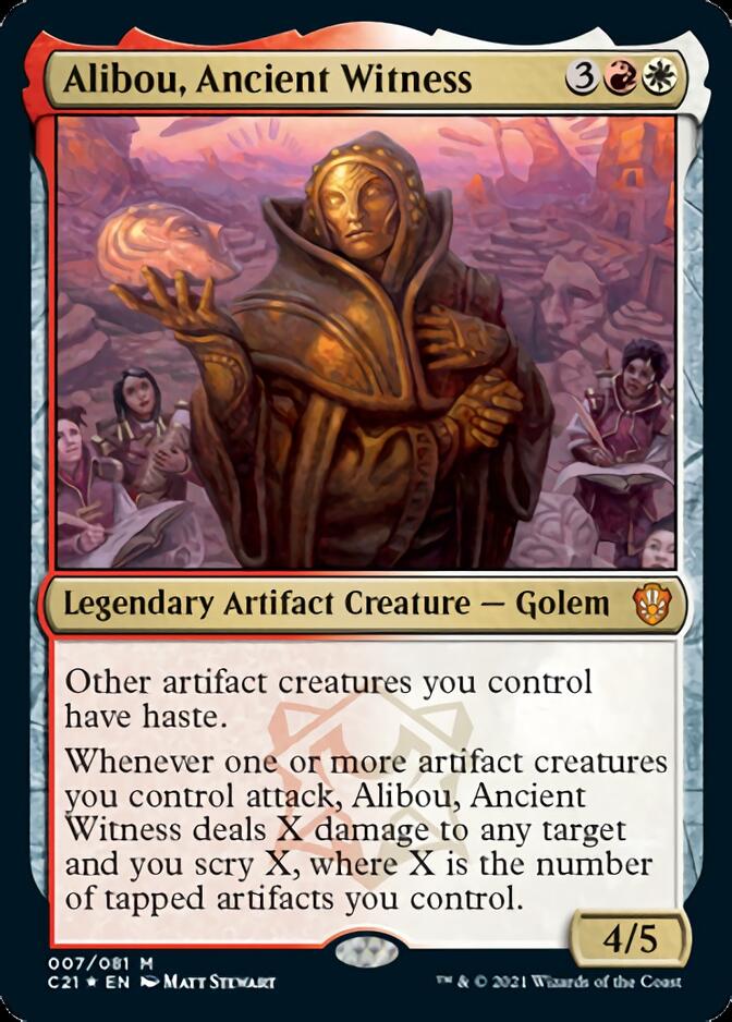 Alibou, Ancient Witness [Commander 2021] | Sanctuary Gaming