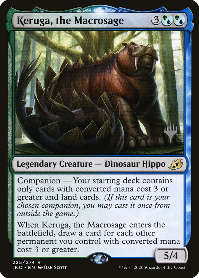 Keruga, the Macrosage (Promo Pack) [Ikoria: Lair of Behemoths Promos] | Sanctuary Gaming