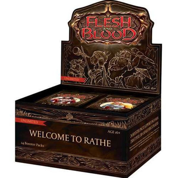 Flesh & Blood TCG Welcome To Rathe Unlimited Booster Box | Sanctuary Gaming
