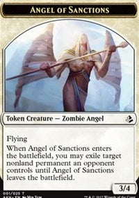 Angel of Sanctions // Drake Token [Amonkhet Tokens] | Sanctuary Gaming