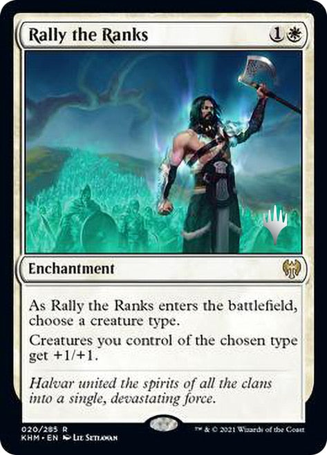 Rally the Ranks [Kaldheim Promo Pack] | Sanctuary Gaming