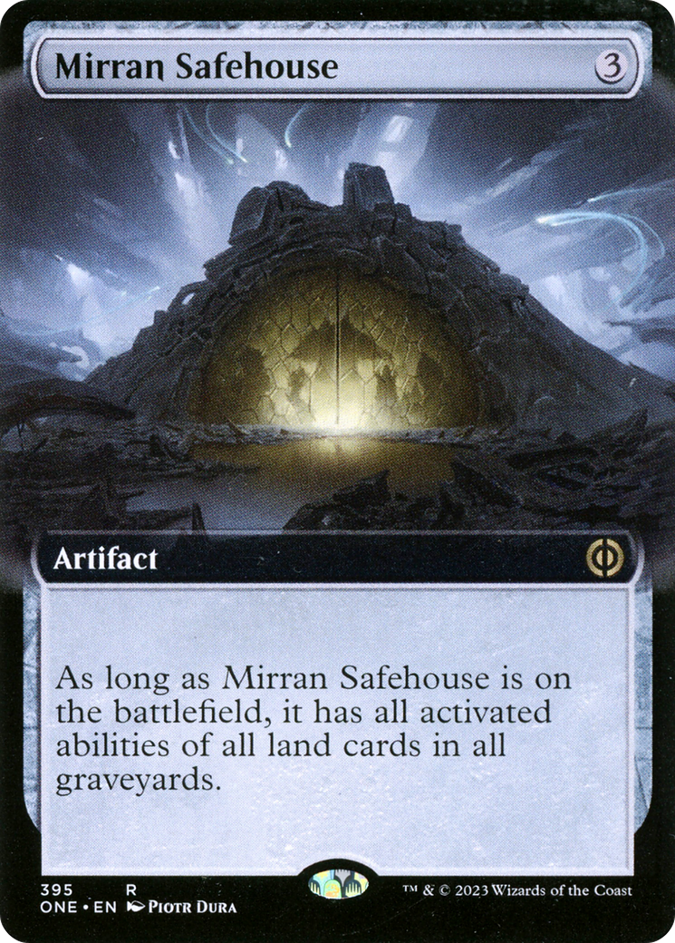 Mirran Safehouse (Extended Art) [Phyrexia: All Will Be One] | Sanctuary Gaming