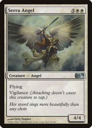 Serra Angel [Magic 2010] | Sanctuary Gaming