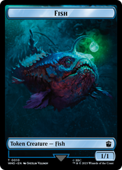 Fish // Clue (0021) Double-Sided Token [Doctor Who Tokens] | Sanctuary Gaming