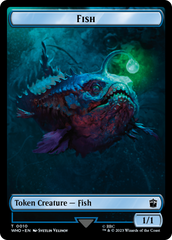 Fish // Beast Double-Sided Token [Doctor Who Tokens] | Sanctuary Gaming
