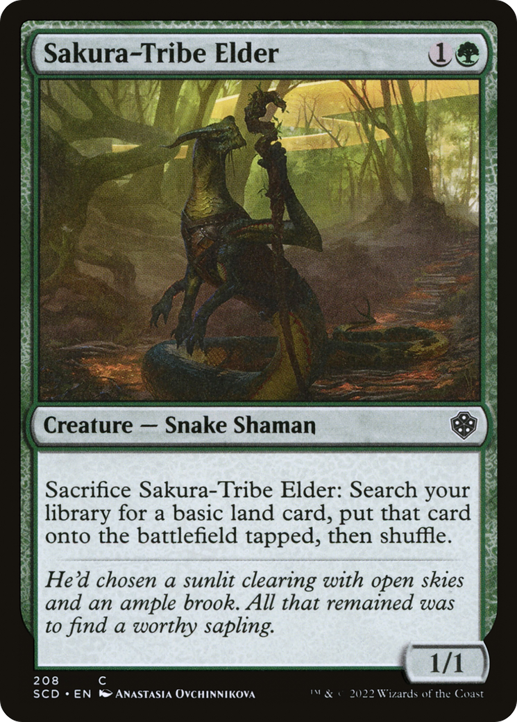 Sakura-Tribe Elder [Starter Commander Decks] | Sanctuary Gaming