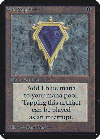 Mox Sapphire [Limited Edition Alpha] | Sanctuary Gaming