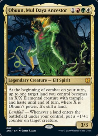 Obuun, Mul Daya Ancestor [Commander: Zendikar Rising] | Sanctuary Gaming