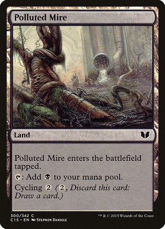 Polluted Mire [Commander 2015] | Sanctuary Gaming