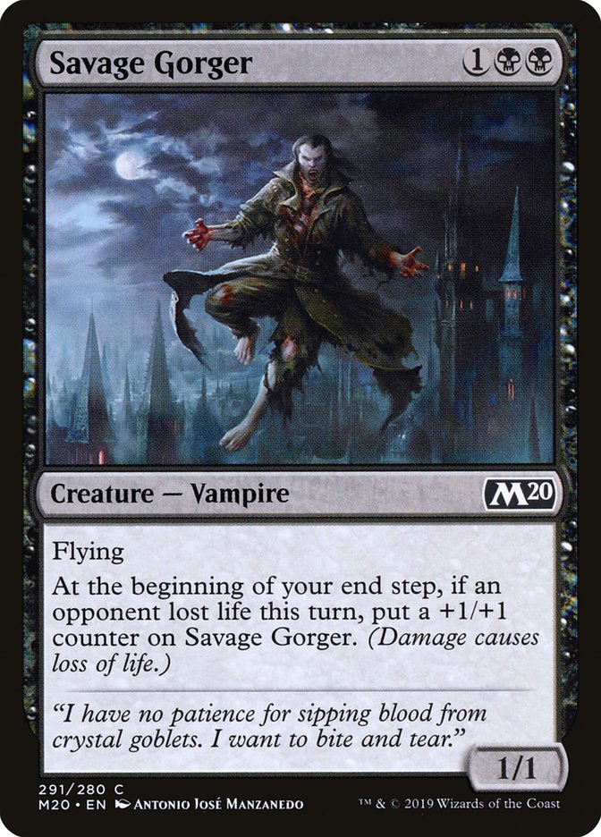 Savage Gorger [Core Set 2020] | Sanctuary Gaming