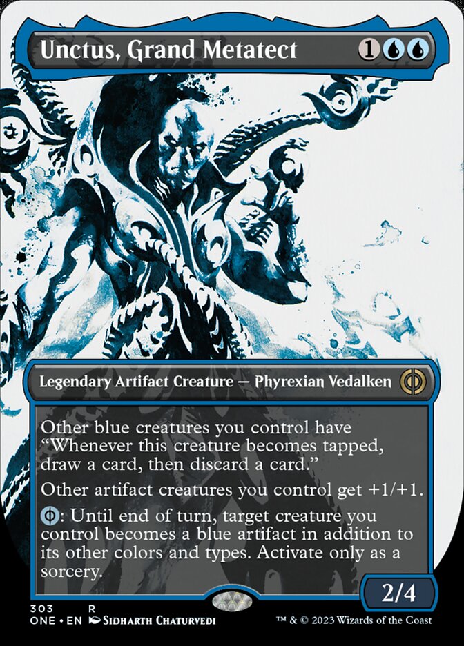 Unctus, Grand Metatect (Borderless Ichor) [Phyrexia: All Will Be One] | Sanctuary Gaming