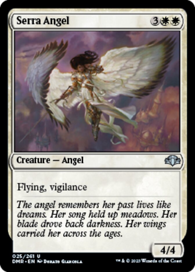 Serra Angel [Dominaria Remastered] | Sanctuary Gaming