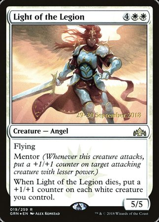 Light of the Legion [Guilds of Ravnica Promos] | Sanctuary Gaming
