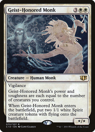 Geist-Honored Monk [Commander 2014] | Sanctuary Gaming