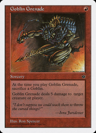 Goblin Grenade [Anthologies] | Sanctuary Gaming