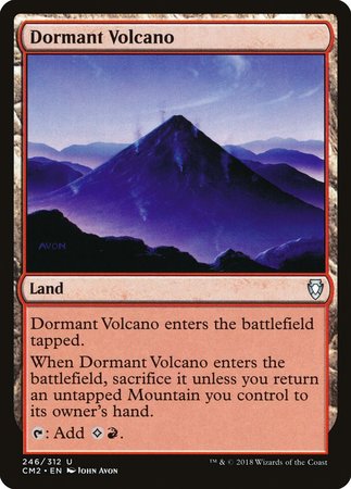Dormant Volcano [Commander Anthology Volume II] | Sanctuary Gaming