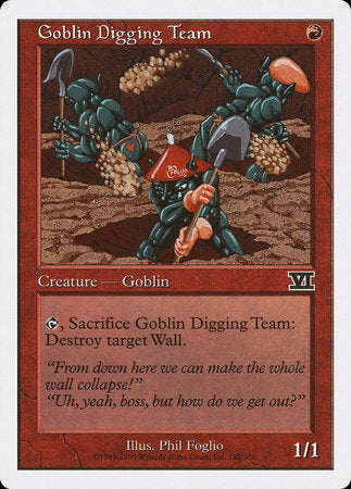 Goblin Digging Team [Classic Sixth Edition] | Sanctuary Gaming