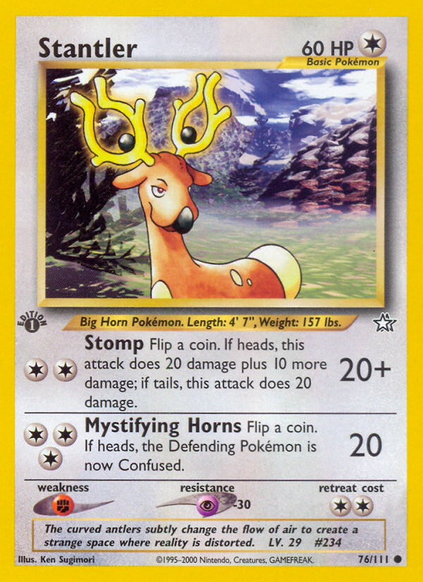 Stantler (76/111) [Neo Genesis 1st Edition] | Sanctuary Gaming